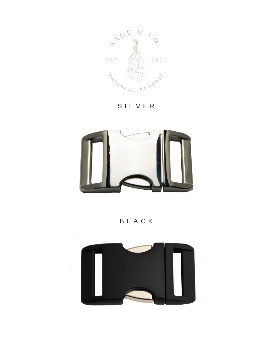 Custom Two-Toned Quick-Release Collar